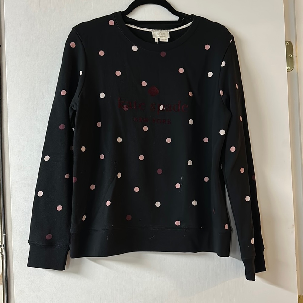 NWT Kate Spade Bakery Dot Sweatshirt